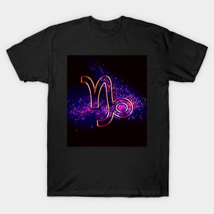 Capricorn (Retro Capricorn Zodiac) T-Shirt